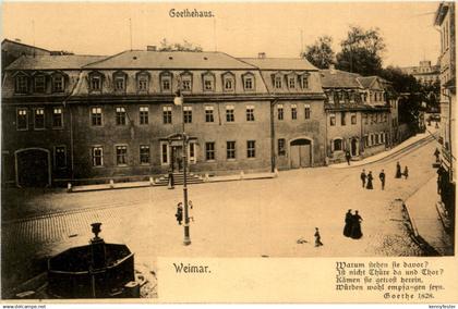 Weimar - Goethehaus