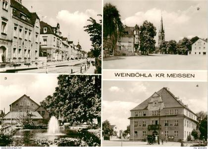 Weinboehla Bahnhofstrasse Kirchplatz Anlagen am Kirchplatz Karl Liebknecht Platz