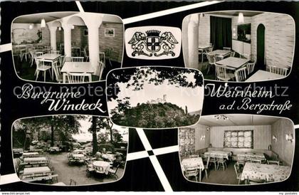 Weinheim Bergstrasse Burgruine Windeck