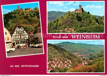Weinheim Bergstrasse Burgruine Windeck