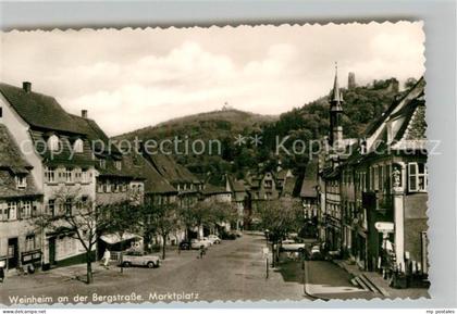 Weinheim Bergstrasse Marktplatz