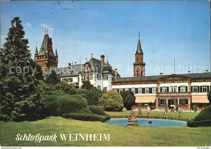 Weinheim Bergstrasse Schlosspark