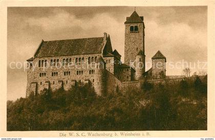 Weinheim Bergstrasse Wachenburg