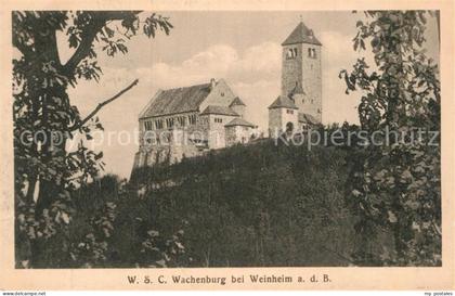 Weinheim Bergstrasse Wachenburg
