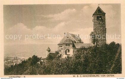 Weinheim Bergstrasse Wachenburg