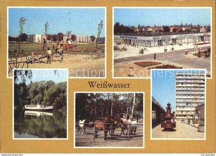 Weisswasser Oberlausitz Freizeitzentrum Lutherstrasse Jahnteich Schiffsbar Tierg