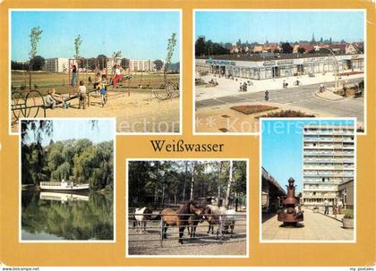 Weisswasser Oberlausitz Freizeitzentrum Lutherstrasse Jahnteich Tiergarten Wohnk
