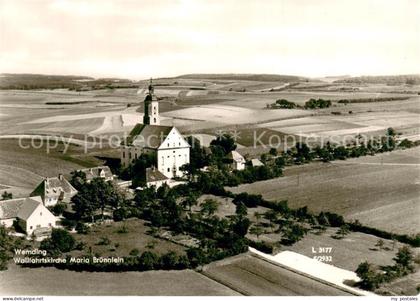 Wemding Wallfahrtskirche Maria Bruennlein Fliegeraufnahme