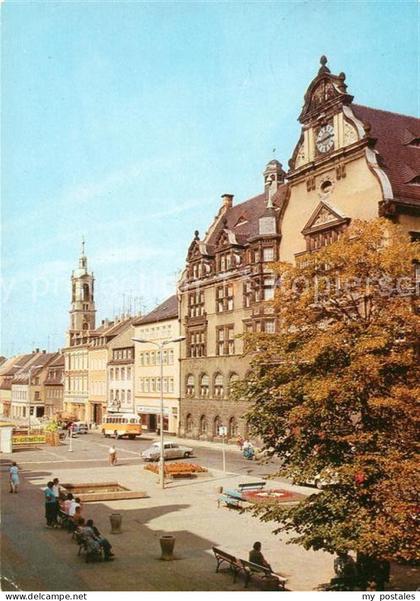 Werdau Sachsen Marktplatz