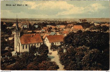 CPA AK WERL BLICK AUF WERL GERMANY (1436145)
