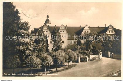 Wermsdorf Saechsische Reit- und Fahrschule Jagdschloss