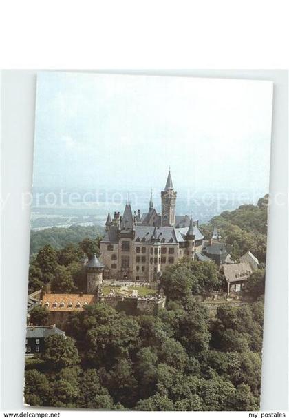 Wernigerode Harz Feudalmuseum Schloss Wernigerode Fliegeraufnahme