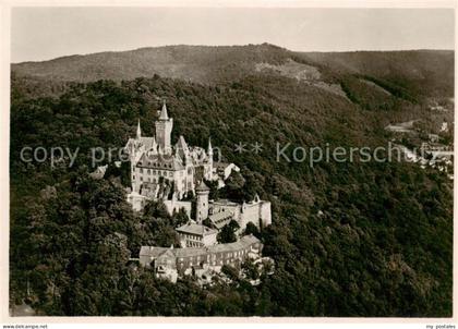 Wernigerode Harz Schloss Wernigerode Fliegeraufnahme