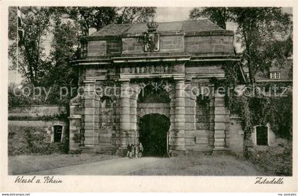 Wesel Rhein Zitadelle