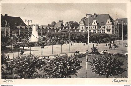 Zoppot Kurgarten Westpreussen Postkarte AK