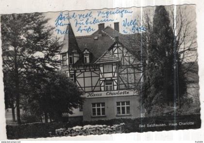 AK 268015 GERMANY - Bad Salzhausen - Haus Charlotte