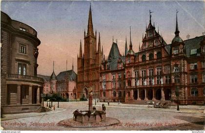 Wiesbaden - Schlossplatz