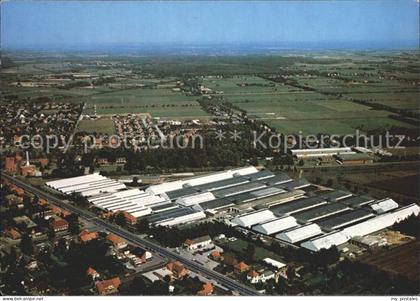Wiesmoor Aurich Niedersachsen Gaertnerei Fliegeraufnahme