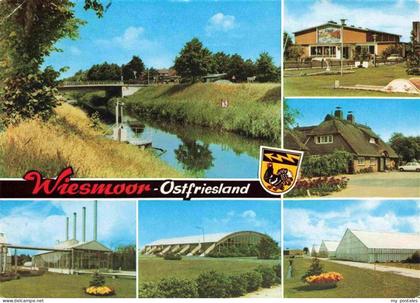 Wiesmoor Aurich Niedersachsen Kanal Minigolfplatz Hallen
