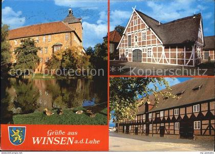 Winsen Luhe Schloss Fachwerkhaeuser