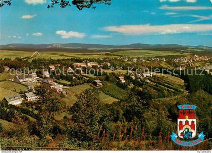 Winterberg Hochsauerland Fliegeraufnahme mit Bobhaus Winterberg