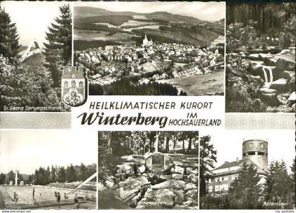 Winterberg Hochsauerland Winterberg Schanze Quelle Turm Bad x 1967