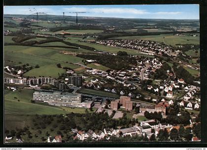 AK Wipperfürth, Fliegeraufnahme des Ortes