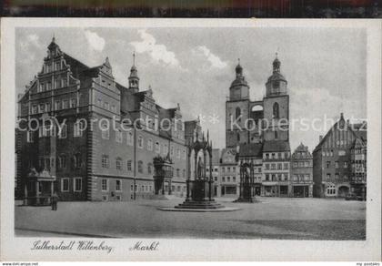 42487064 Wittenberg Lutherstadt Markt Wittenberg Lutherstadt