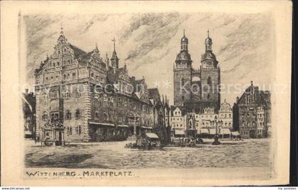 42487137 Wittenberg Lutherstadt Marktplatz Wittenberg Lutherstadt