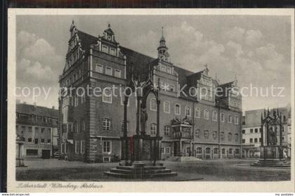 42487366 Wittenberg Lutherstadt Rathaus Wittenberg Lutherstadt