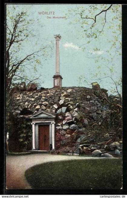 AK Wörlitz, Das Monument