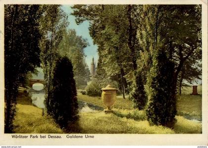 H9363 - Wörlitz Wörlitzer Park Goldene Urne - Verlag Bernhard Fensch