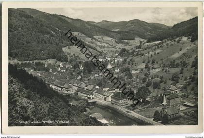 Wolfach - Gesamtansicht - Foto-Ansichtskarte