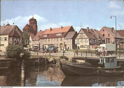 Wolgast Mecklenburg-Vorpommern Hafenpartie