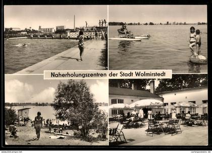 AK Wolmirstedt, HO-Gaststätte Küchenhorn, Schwimmbad, Jerisleber See