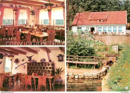 Leinefelde-Worbis Konsum Waldklause Koehlergrund Gastraeume Terrasse