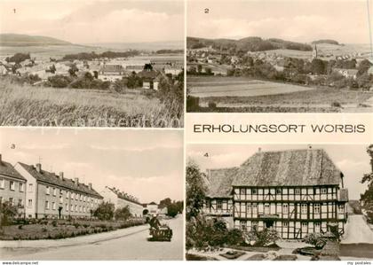 Worbis Eichsfeld Panorama Nordhaeuser Strasse Rathaus