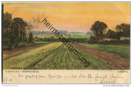 Worpswede - S. Wencke - Abend