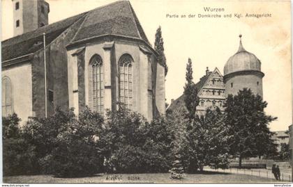 Wurzen - Partie an der Domkirche