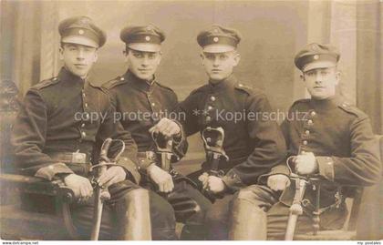 Wurzen Sachsen Soldaten Gruppenfoto