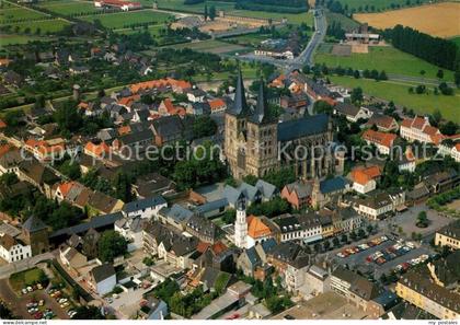 Xanten Dom Archaeologischer Park Fliegeraufnahme