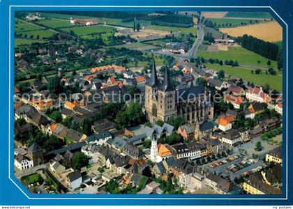 Xanten Fliegeraufnahme Kirche Amphitheater