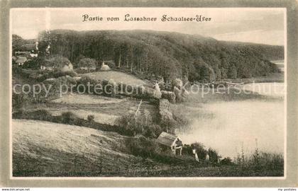 Lassahn Partie vom Lassahner Schaalsee-Ufer