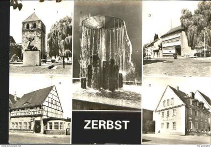 Zerbst Ehrenmal Brunnen Bruecke Heim