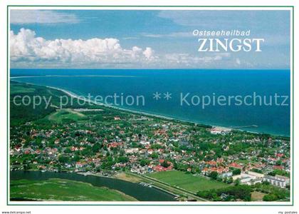 Zingst Ostseebad Fliegeraufnahme Fischland Darss Zingst