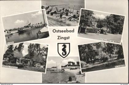Zingst Ostseebad Zingst Hafen Kurgarten Karl-Marx-Platz Milchbar