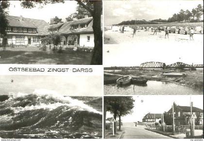 Zingst Ostseebad Zingst Heim Strand Bruecke Kurhaus x 1970