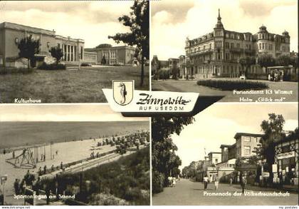 Zinnowitz Ostseebad Usedom Zinnowitz Heim Kurhaus Strand