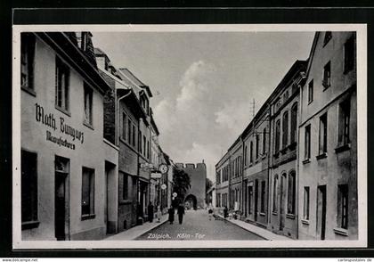 AK Zülpich, Blick zum Köln-Tor