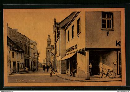 AK Zülpich, Kinat mit Kaisers Kaffee und Hotel Central